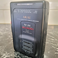 Reproductor de cinta de casete Akai Walkman de colección ecualizador gráfico de radio PM-26 segunda mano  Embacar hacia Argentina