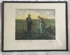 Angelus vintage aquatint for sale  HIGHBRIDGE