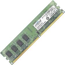 RAM de escritorio Crucial 2 GB DDR2 CT25664A800.M16FM PC2-6400 DDR2-800 MHz segunda mano  Embacar hacia Argentina