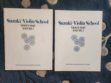 Usado, Suzuki Violin School, Volumes 1 e 2, 2 Livros Usados por Shinichi Suzuki comprar usado  Enviando para Brazil