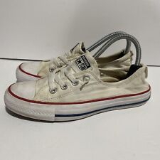 Converse Chuck Taylor All-Star Low-Top White Unisex Shoes Women's Size 8 for sale  Shipping to South Africa