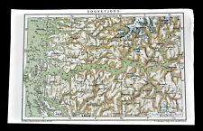 1894.antica mappa geografica usato  Pozzallo
