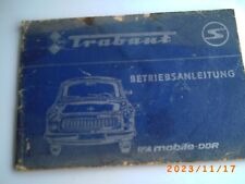 Trabant 601 handbook for sale  SHEFFIELD