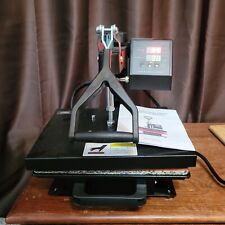 Máquina de prensa térmica CRENEX sublimação 25x30cm impressora transferência digital comprar usado  Enviando para Brazil