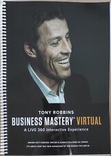 Anthony Tony Robbins - Business Mastery manual workbook 2022 segunda mano  Embacar hacia Argentina