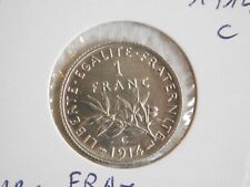 Franc 1914 semeuse d'occasion  Puteaux