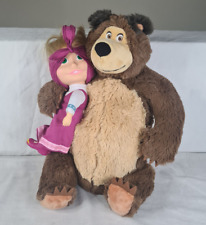 Masha bear plush for sale  Shipping to Ireland