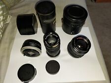 Vintage camera lenses for sale  COLNE