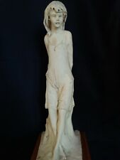 Statuina femminile bisquit usato  Napoli