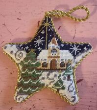 Completed needlepoint star for sale  Shipping to Ireland
