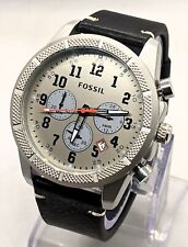 Beautiful Fossil Flight Date Indicator Quartz Chronograph Men's Wrist Watch for sale  Shipping to South Africa