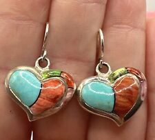 heart turquoise earrings for sale  Fort Pierce