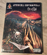 Usado, Avenged Sevenfold City Of Evil Guitarra Tablatura Música Cancionero Colección segunda mano  Embacar hacia Argentina