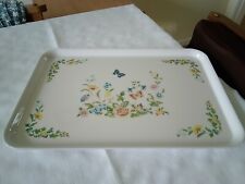 Vintage Aynsley Melamine Tea Tray - Cottage Garden- Approx 16.75" x  11.5" for sale  Shipping to South Africa