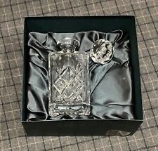 Crystal square decanter for sale  WIRRAL