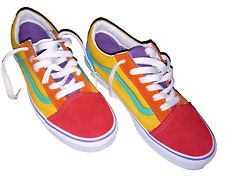 Zapatos Vans Clásicos Arco Iris Bloque de Color Parte Baja Talla 6 Niños/Juniors con Caja (Usados), usado segunda mano  Embacar hacia Argentina