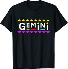 NOVO! Camiseta presente de aniversário estilo anos 90 design signo do zodíaco de Gêmeos - FEITA NOS EUA comprar usado  Enviando para Brazil
