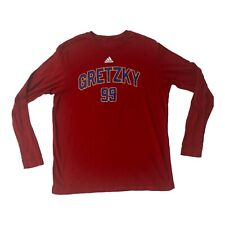 Adidas NHL Long Sleeve Wayne Gretzky #99 T-shirt Men’s Xtra Large “3 Sticks” for sale  Shipping to South Africa