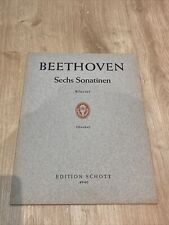 Beethoven sonatinen edition gebraucht kaufen  Lemwerder