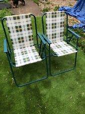 Garden folding chairs for sale  GRANTHAM