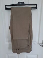 Used, Mens Trousers Beige Waist 36" / Leg 27" for sale  MAIDSTONE