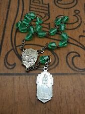 Pulsera Rosario de Oración de Vidrio Facetado Verde Vintage - Compra3 Envío Gratuito  segunda mano  Embacar hacia Argentina