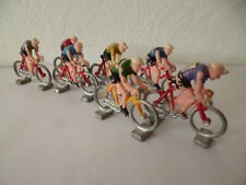TOUR DE FRANCE lot 7 cyclistes pour diorama - anciens en plastic d'occasion  Joué-lès-Tours