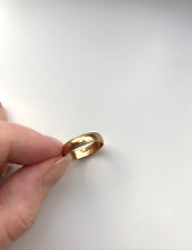 Gorgeous 9ct Yellow Gold Patterned Wedding Ring UK Hallmarked Plain 9k 375 for sale  Shipping to South Africa