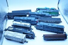 N Scale Train Junk Yard High Speed brand freight cars, dummy engines, log, coal for sale  Shipping to South Africa