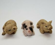 Pigs piglets resinbfigurines for sale  Leesburg