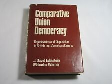 Copia anotada personal de autores Comparative Union Democracy Edelstein y Warner segunda mano  Embacar hacia Argentina