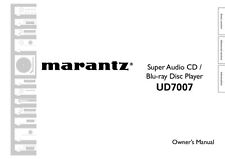 Marantz ud7007 blu for sale  Santee
