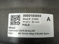 Volkswagen polo wheel for sale  ABERDEEN