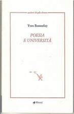 Poesia universita yves usato  Roma