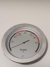 Klafs sauna thermometer gebraucht kaufen  Reutlingen