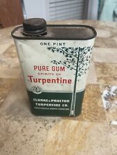 Pure gum turpentine for sale  Snow Camp