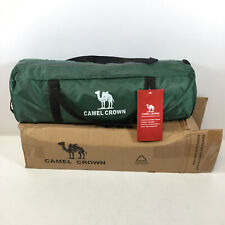 Camel Crown Z1S3NA104 Army Green Lightweight 2 Person Camping Dome Tent, used for sale  Shipping to South Africa