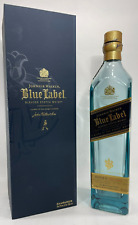 Johnnie Walker - Blue Label - 750 ml. Botella de vidrio vacío de whisky con caja, usado segunda mano  Embacar hacia Argentina