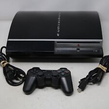 Usado, Sistema de consola Sony PlayStation 3 40 GB piano negro Fat PS3 (CECH-G01) FW 3.40 segunda mano  Embacar hacia Argentina