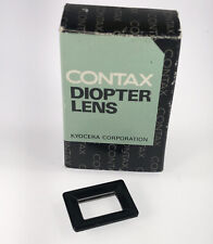 Contax diopter correction for sale  Pacific Grove