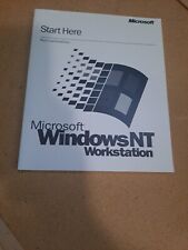 Guía de instalación de Microsoft Windows NT Workstation 4.0 segunda mano  Embacar hacia Argentina