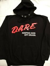 Dare D.A.R.E. Pulôver com capuz Keeping Kids Off Drugs licenciado jaqueta moletom comprar usado  Enviando para Brazil