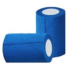 Cohesive bandage blue for sale  PONTEFRACT