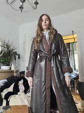 Sheepskin leather long for sale  GLASGOW