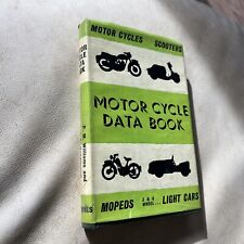 Motor cycle data for sale  LONDON