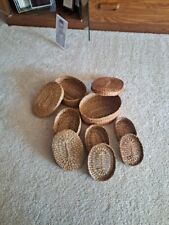Wicker nesting baskets for sale  Au Sable Forks