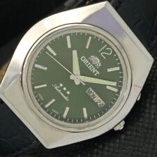 Usado, RELÓGIO MASCULINO OLD ORIENT AUTOMÁTICO 46943 JAPÃO MOSTRADOR VERDE 593b-a311442-2 comprar usado  Enviando para Brazil