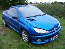 peugeot 206 cc front bumper for sale  WHITSTABLE