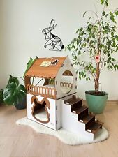 Wooden rabbit house for sale  Shipping to Ireland