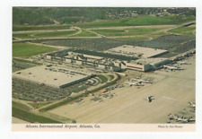Aerial View Postcard Atlanta International Airport, Atlanta, Georgia Unposted for sale  Shipping to South Africa